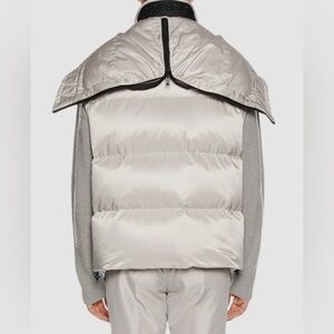 Tom Ford Silver Puffer Jacket